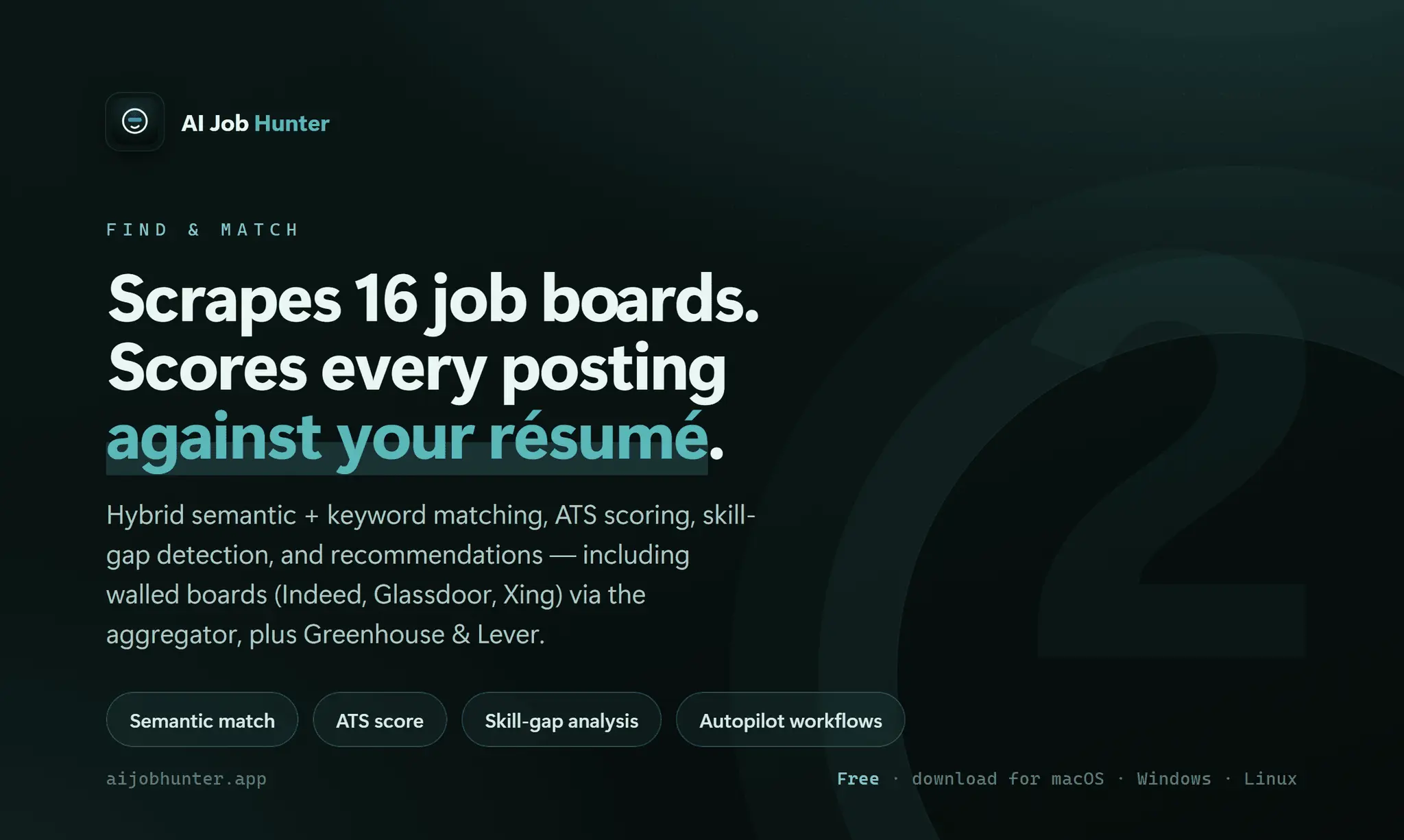 Screenshot 2 of AI Job Hunter