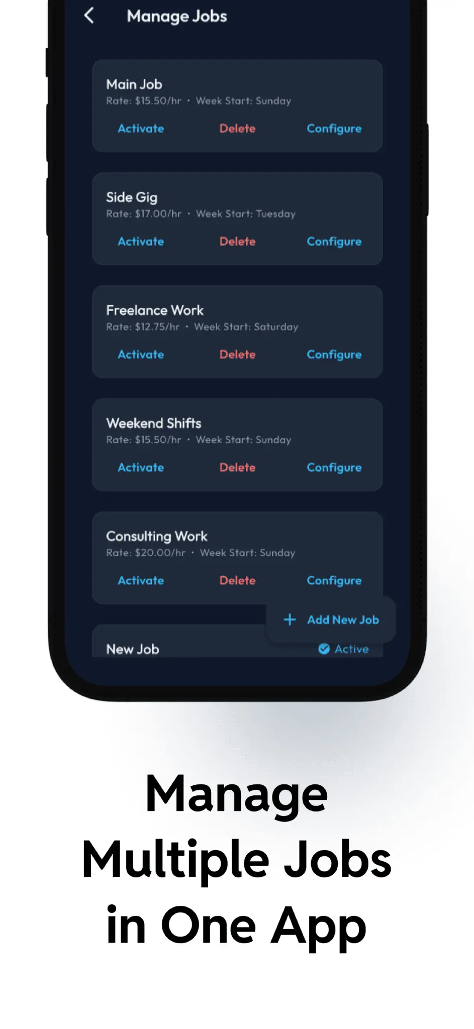 Screenshot 2 of Hours Tracker: Time Clock In