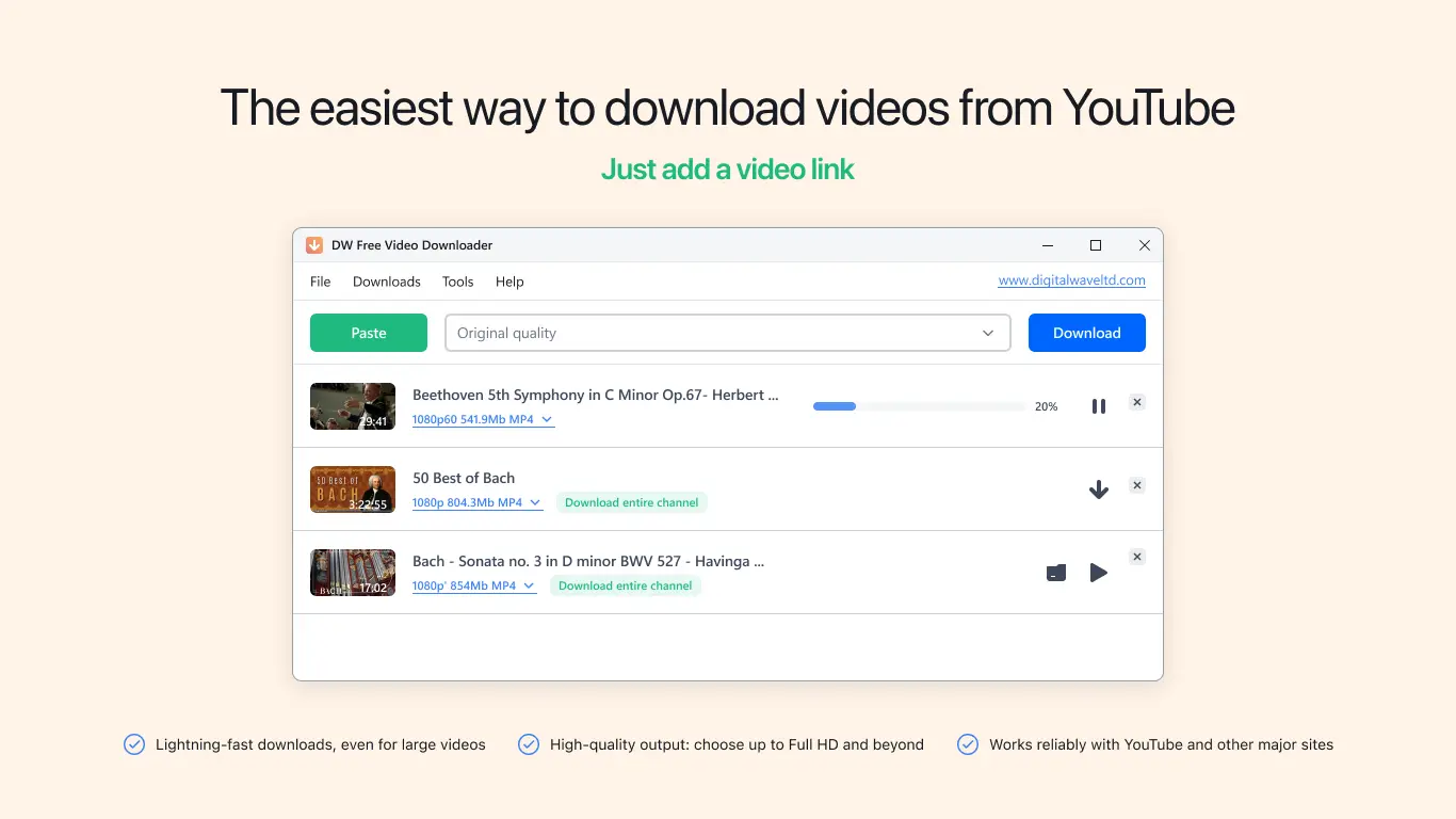 Screenshot 2 of DW Free Video Downloader