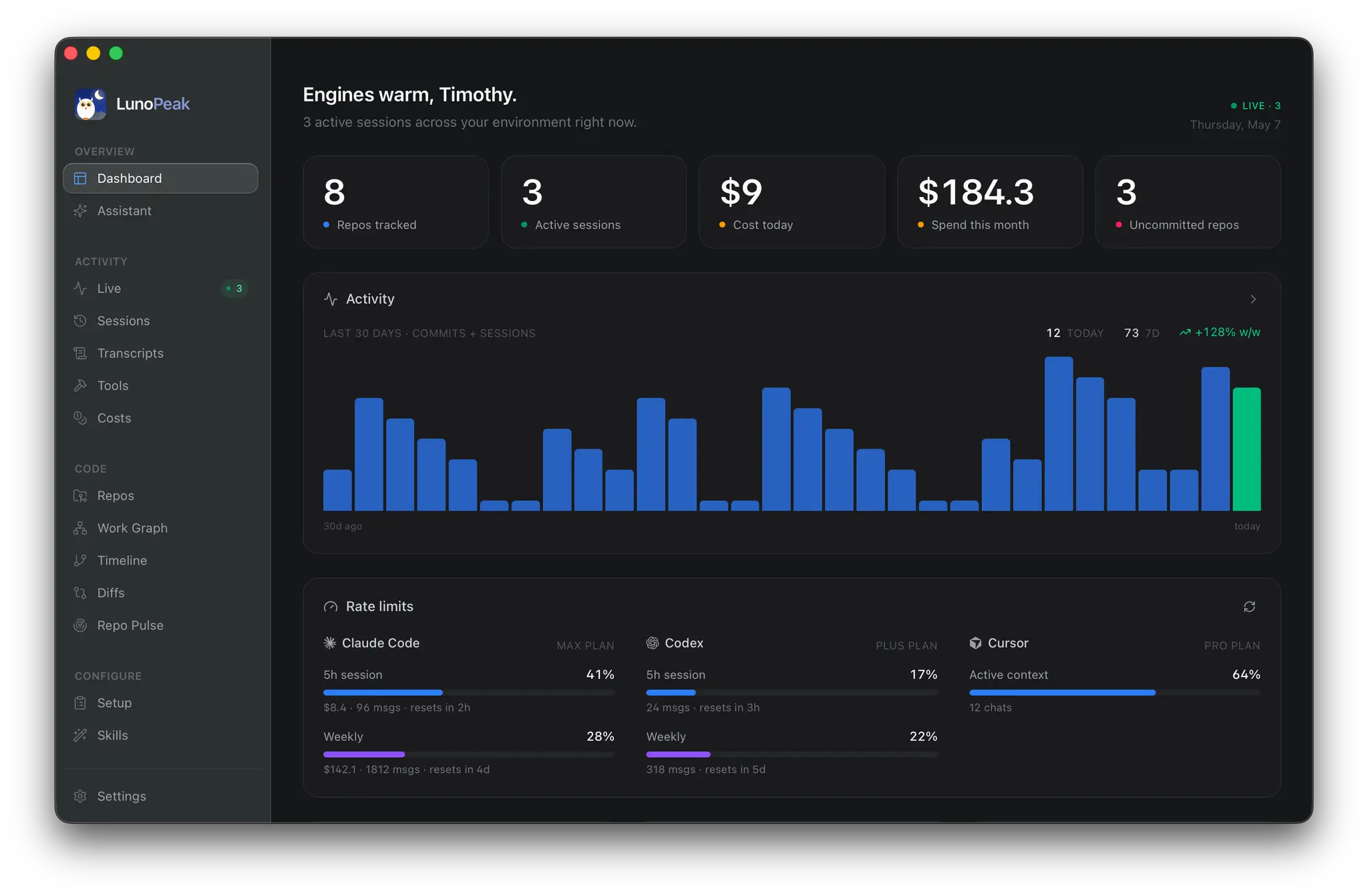 Screenshot 1 of LunoPeak