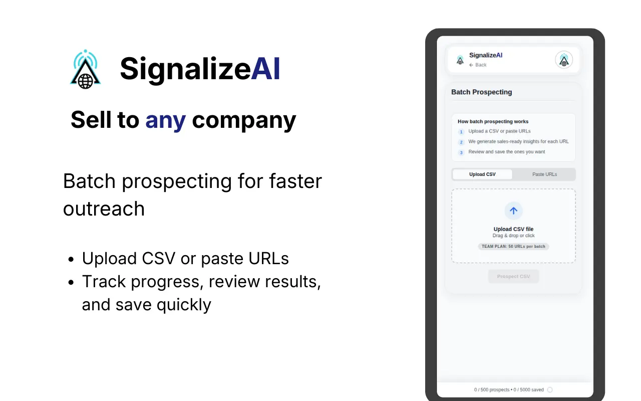 Screenshot 2 of SignalizeAI