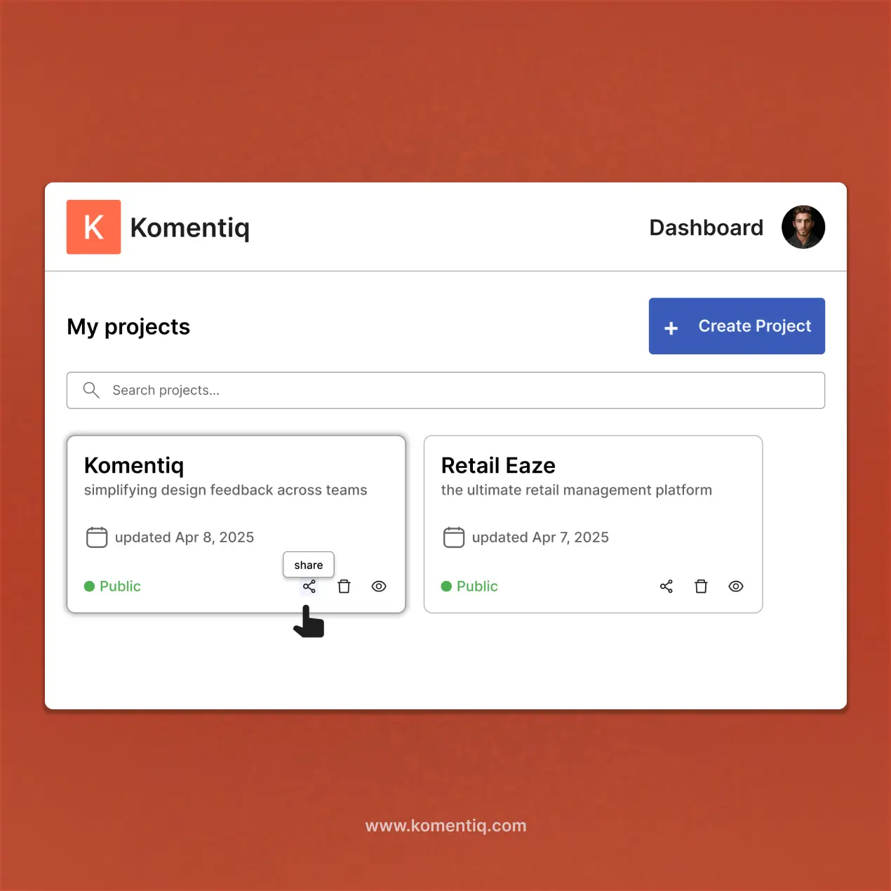 Screenshot 3 of Komentiq