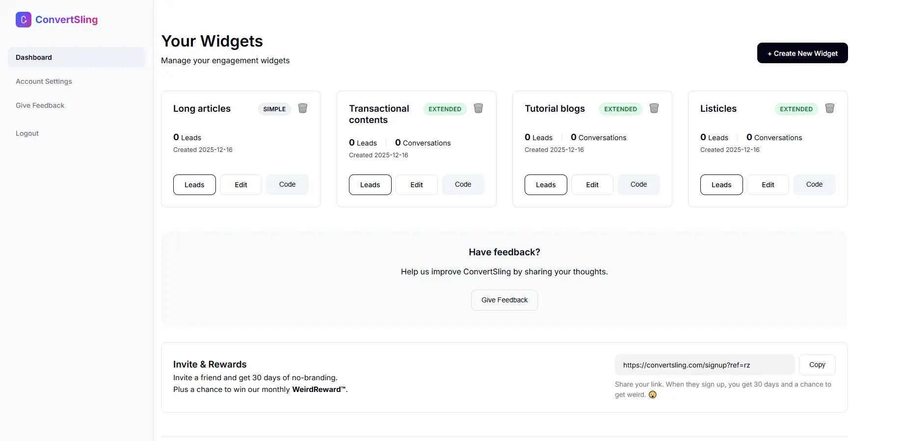 Screenshot 2 of ConvertSling - Turn readers into leads