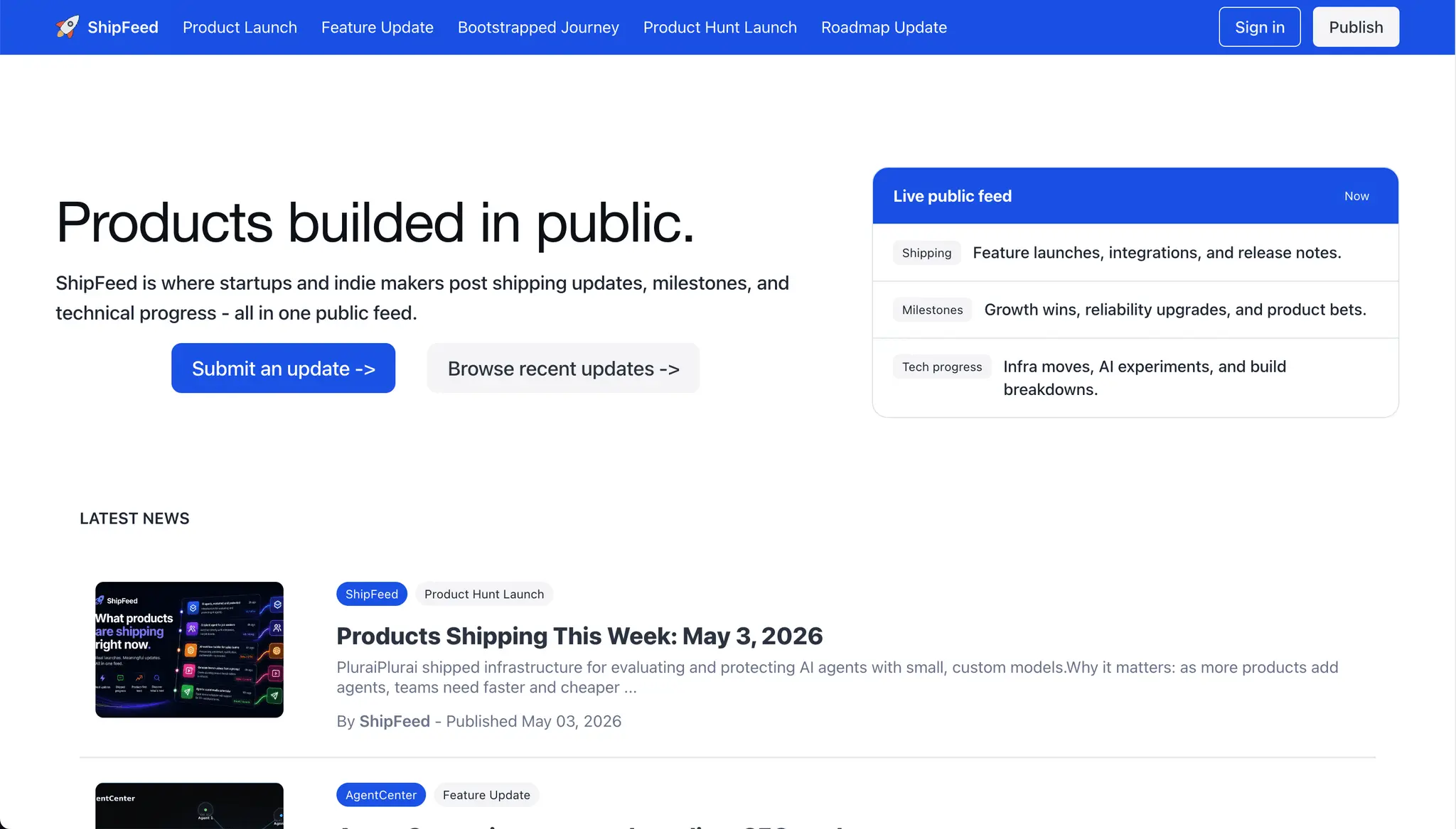 Screenshot 2 of ShipFeed