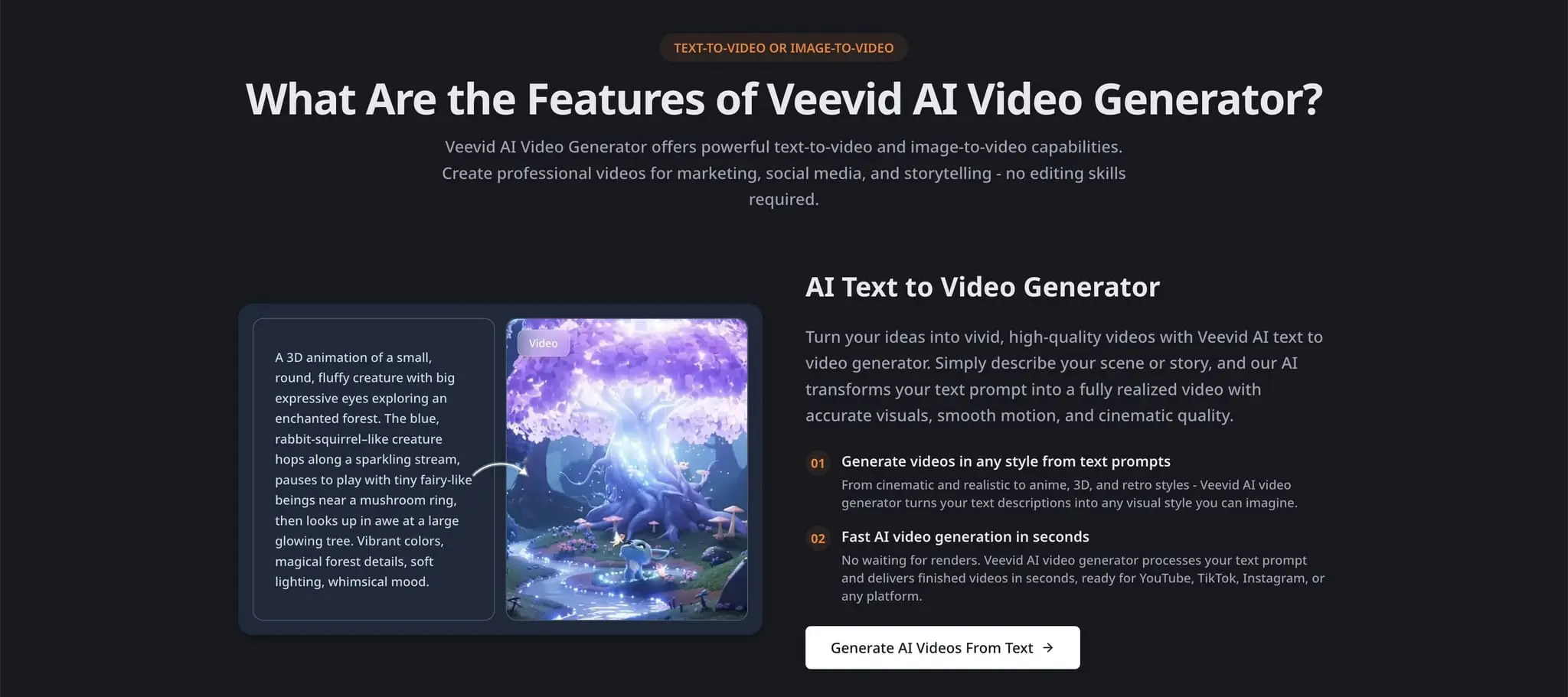 Screenshot 5 of Generate Cinematic AI Videos - Veevid