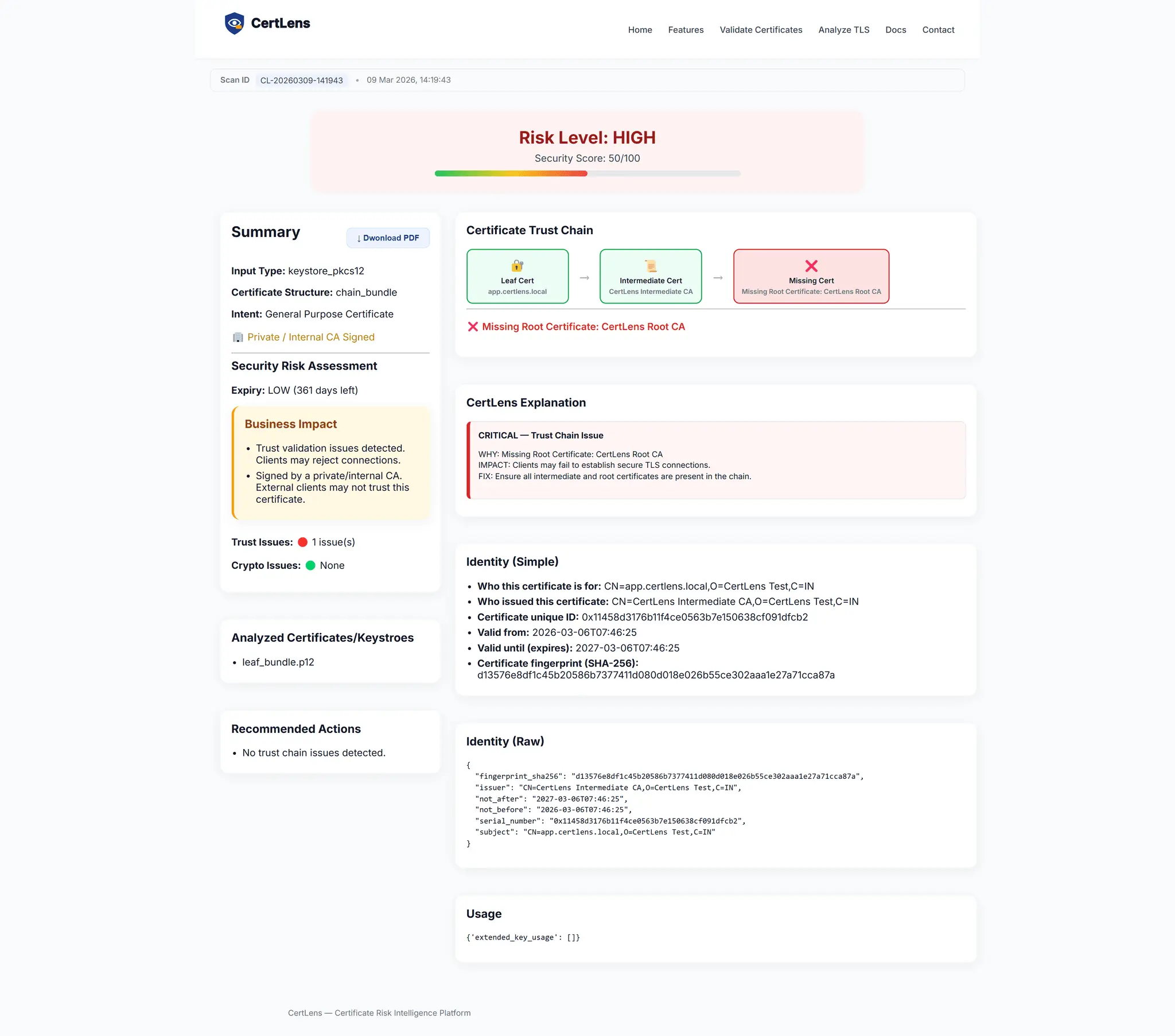 Screenshot 3 of CertLens