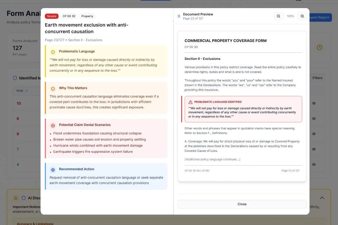 Screenshot 1 of CoverX AI