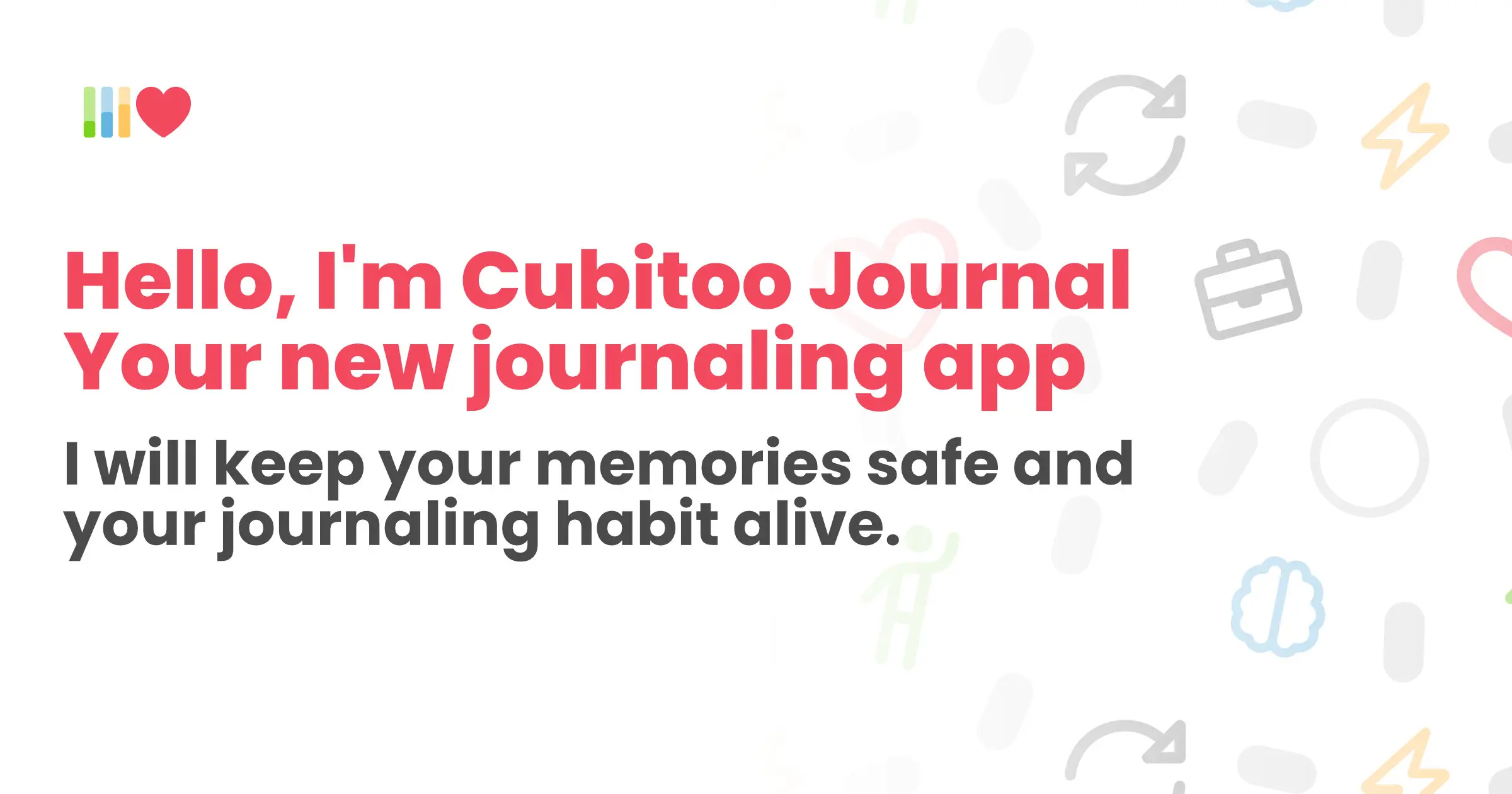 Screenshot 1 of Cubitoo Journal
