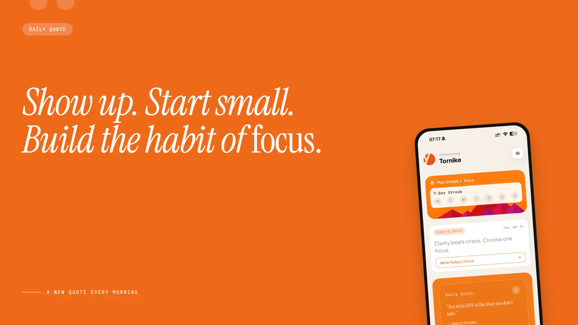 Screenshot 4 of Prime Focus: One Task Daily
