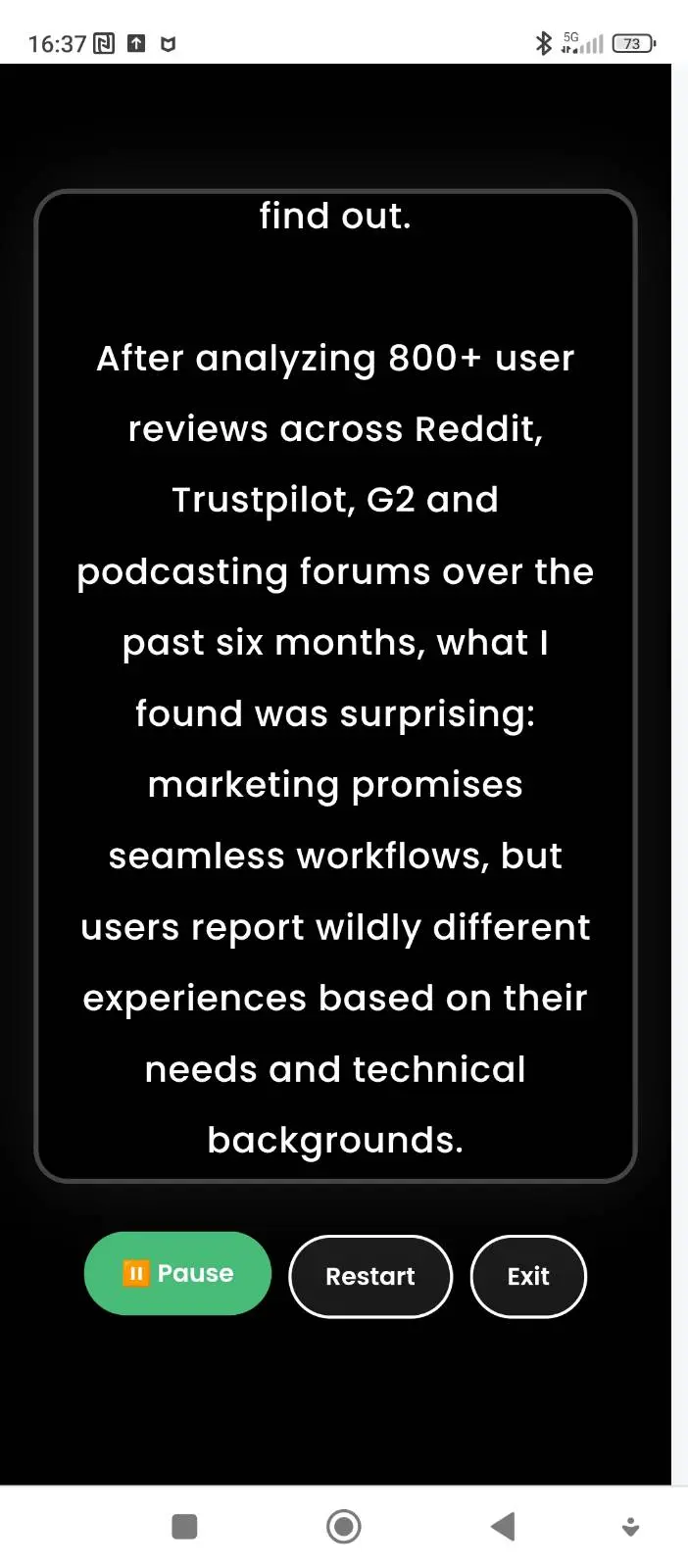 Screenshot 5 of Free Podcast Teleprompter