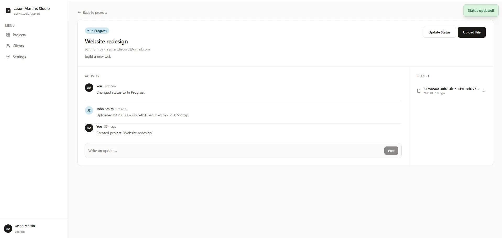 Screenshot 3 of Delivr