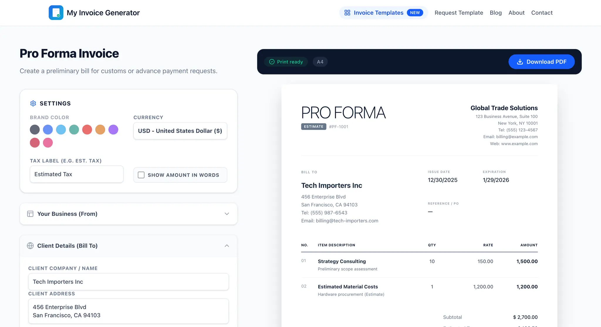 Screenshot 5 of My Invoice Generator