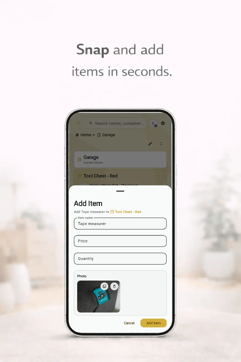 Screenshot 4 of ZenStow: Home Inventory