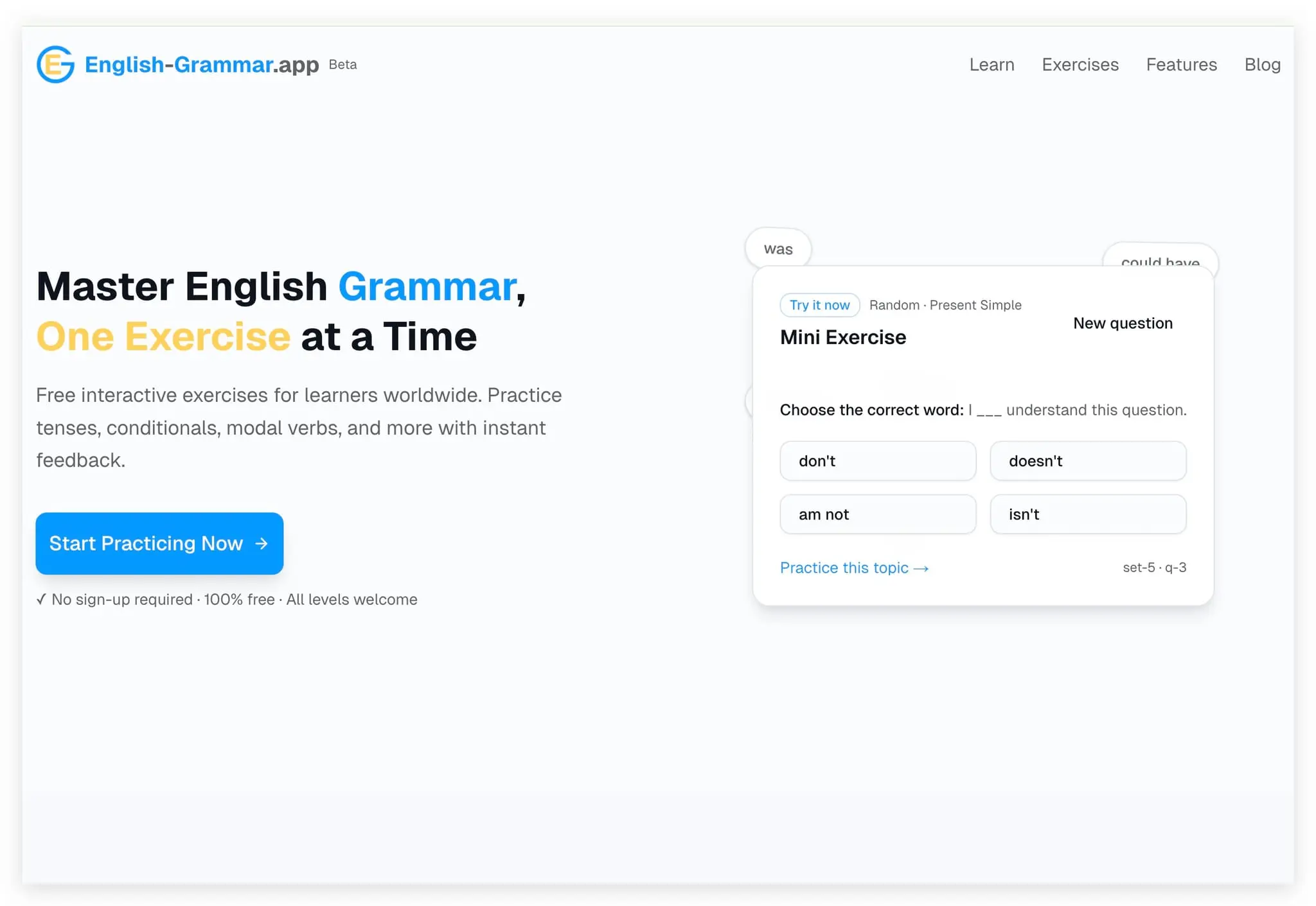Screenshot 7 of English Grammar App