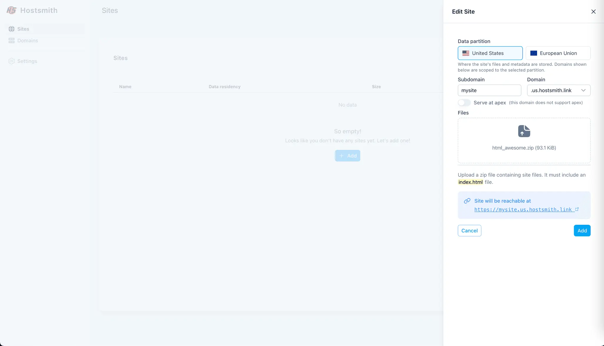 Screenshot 2 of Hostsmith