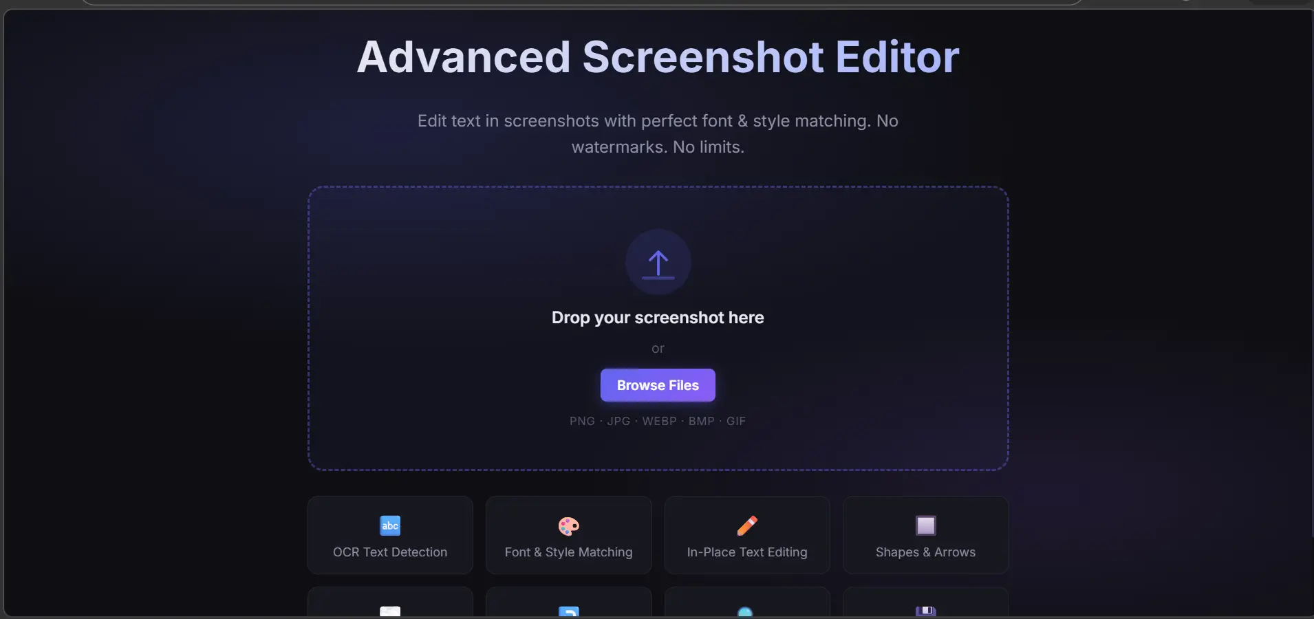 Screenshot 2 of Free Screenshot Text Editor