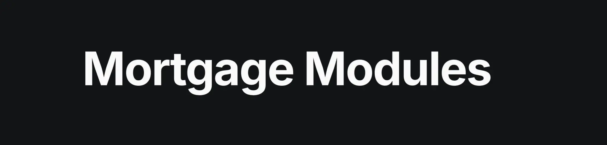 Screenshot 4 of Mortgage Modules