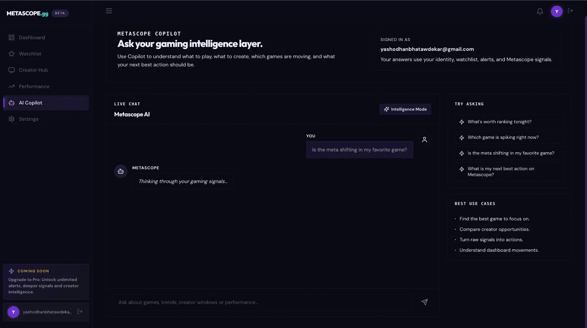 Screenshot 4 of Metascope.gg