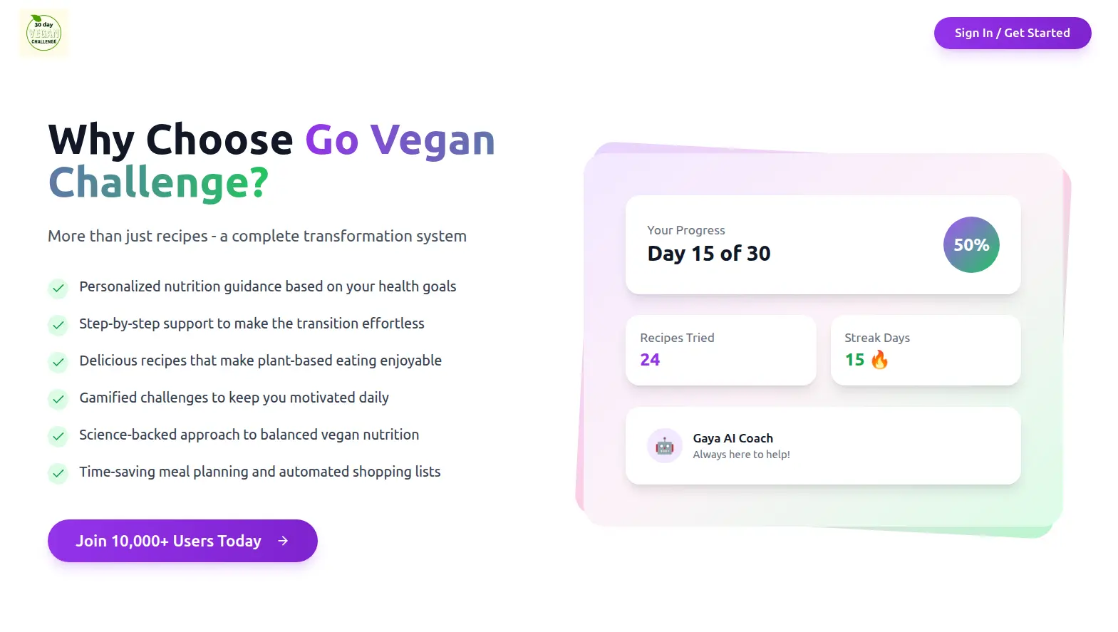 Screenshot 7 of Go Vegan Challenge