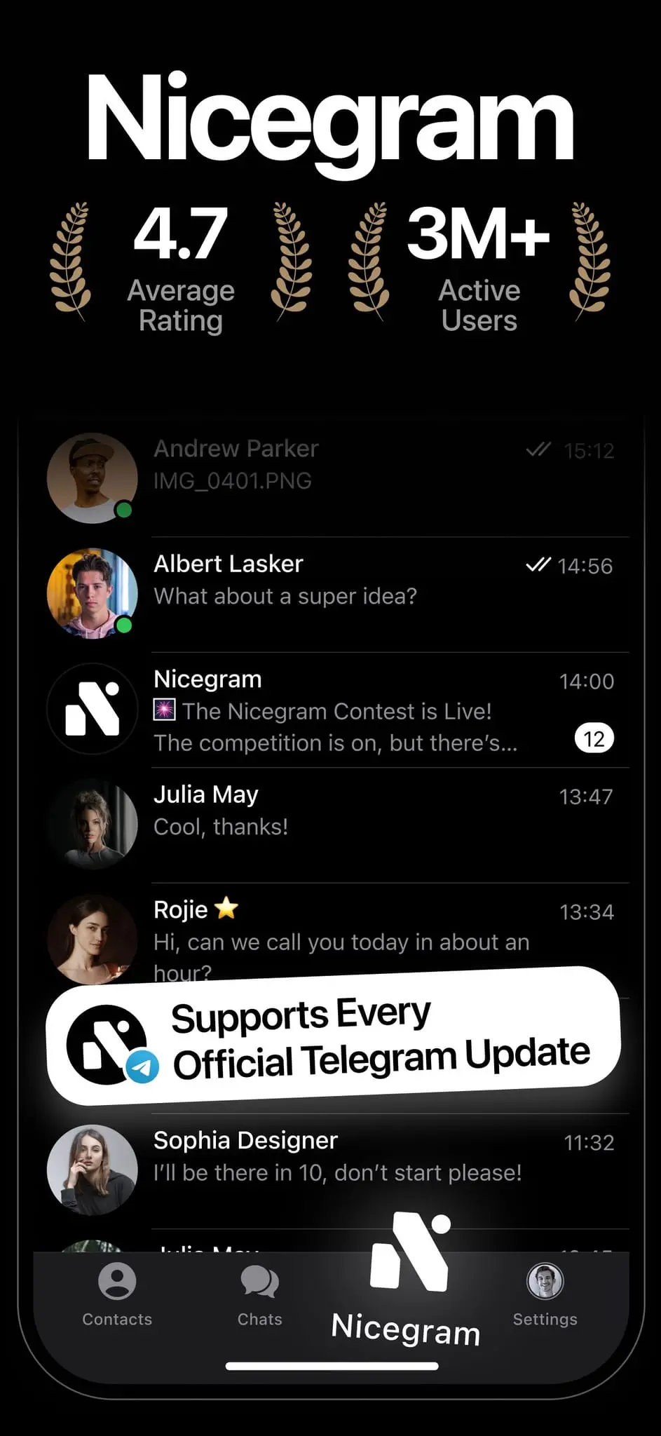 Screenshot 1 of Nicegram