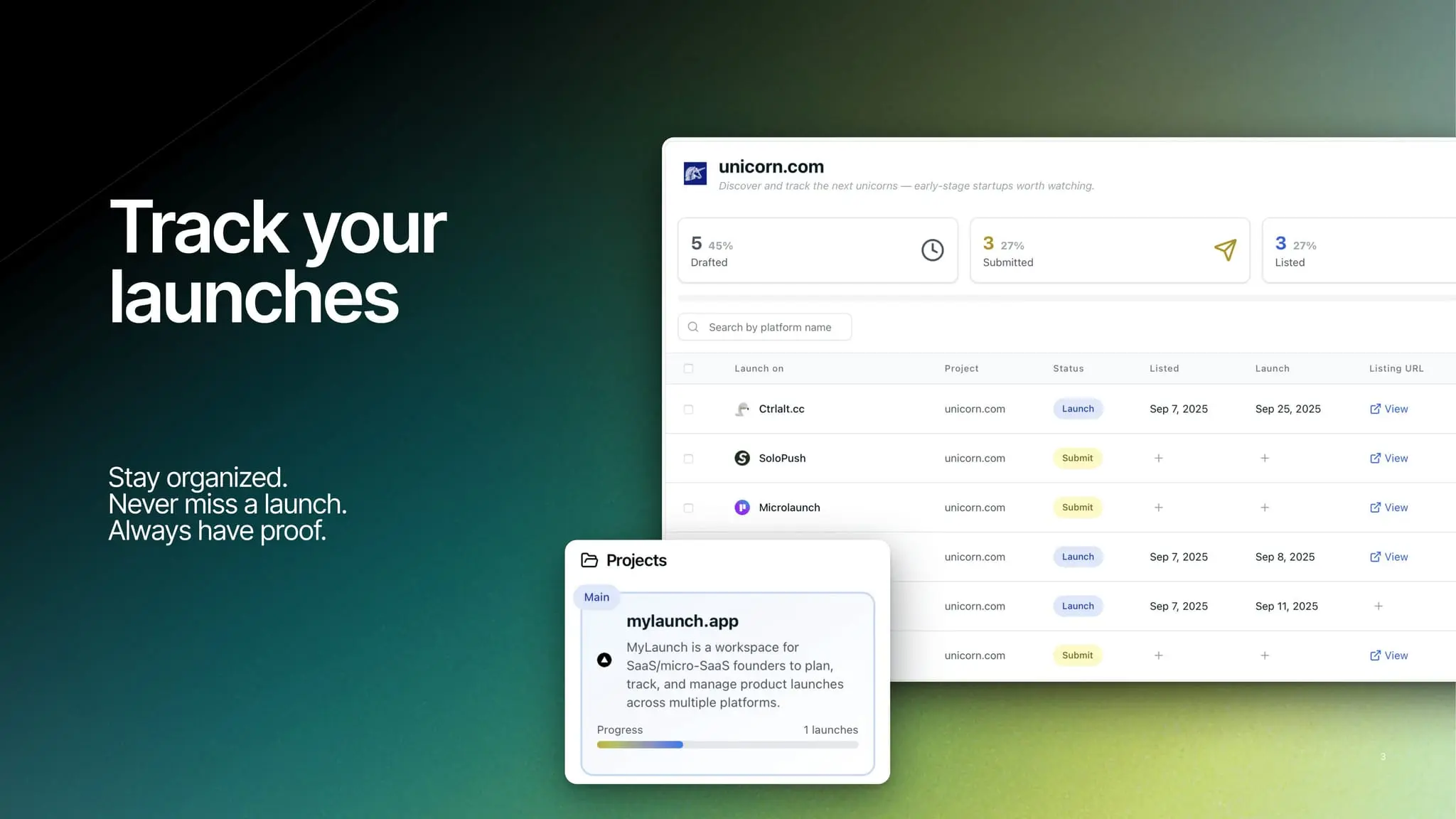 Screenshot 3 of MyLaunch