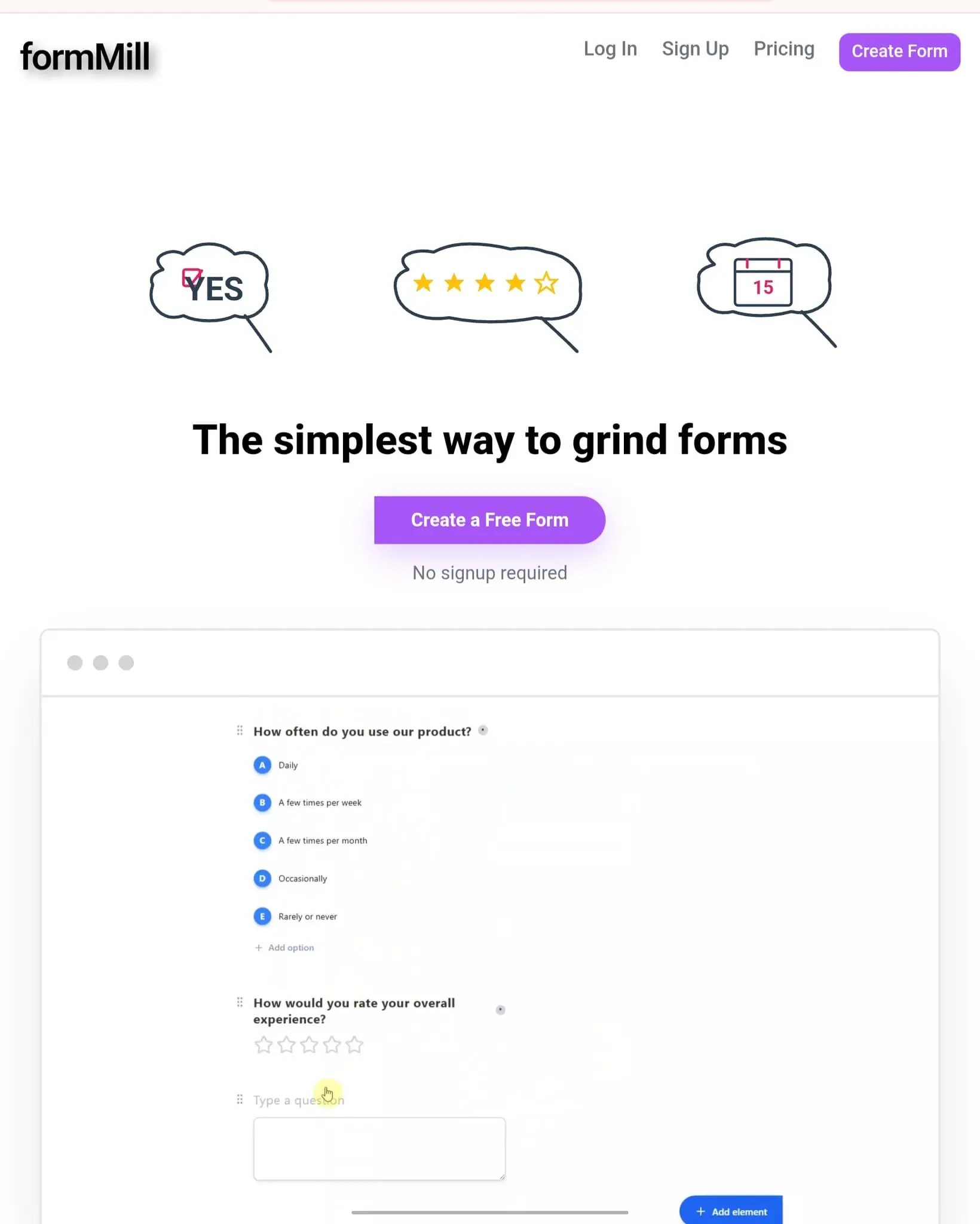 Screenshot 1 of formMill