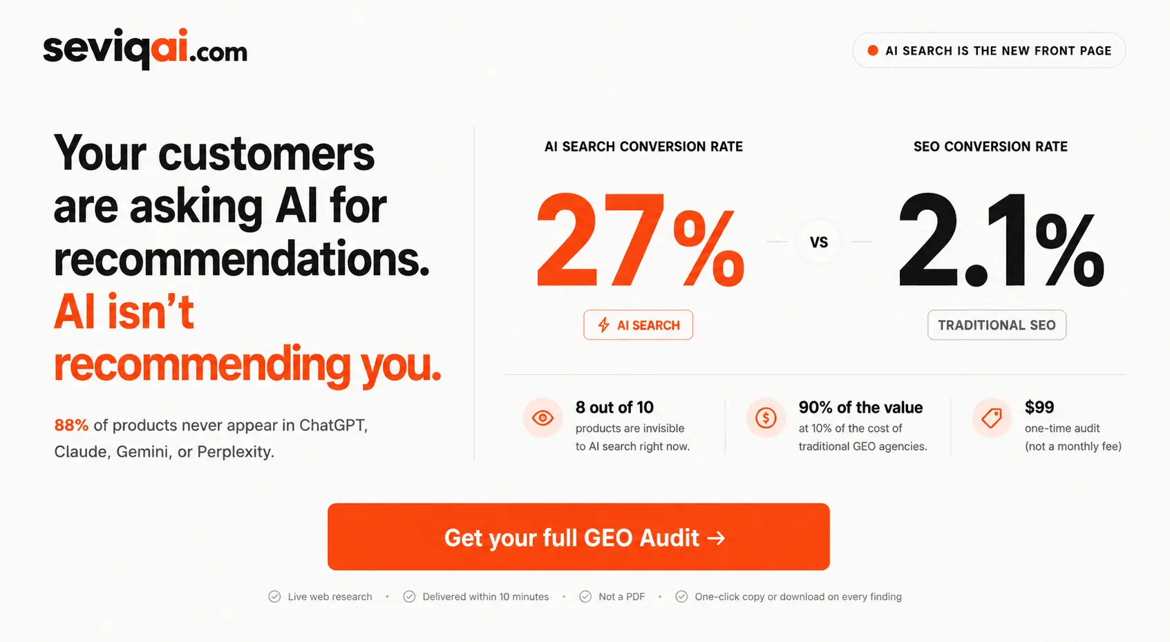 Screenshot 1 of Seviq AI