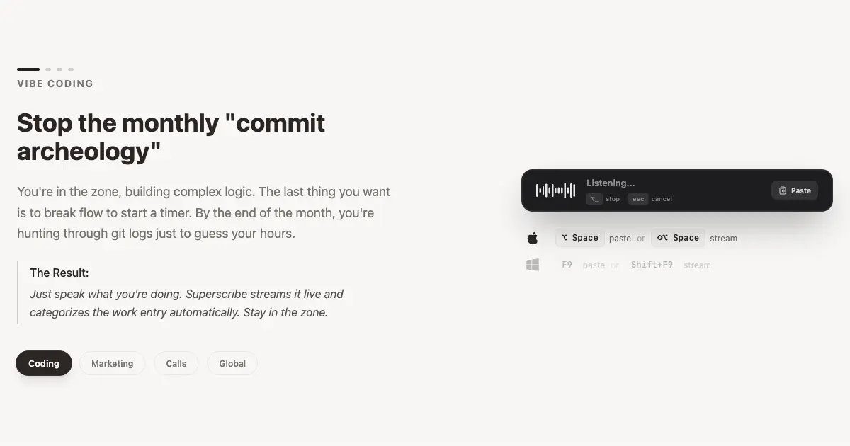 Screenshot 1 of Superscribe