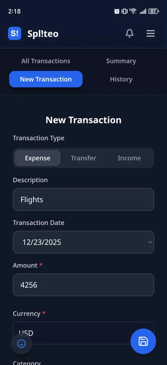 Screenshot 3 of Spliteo