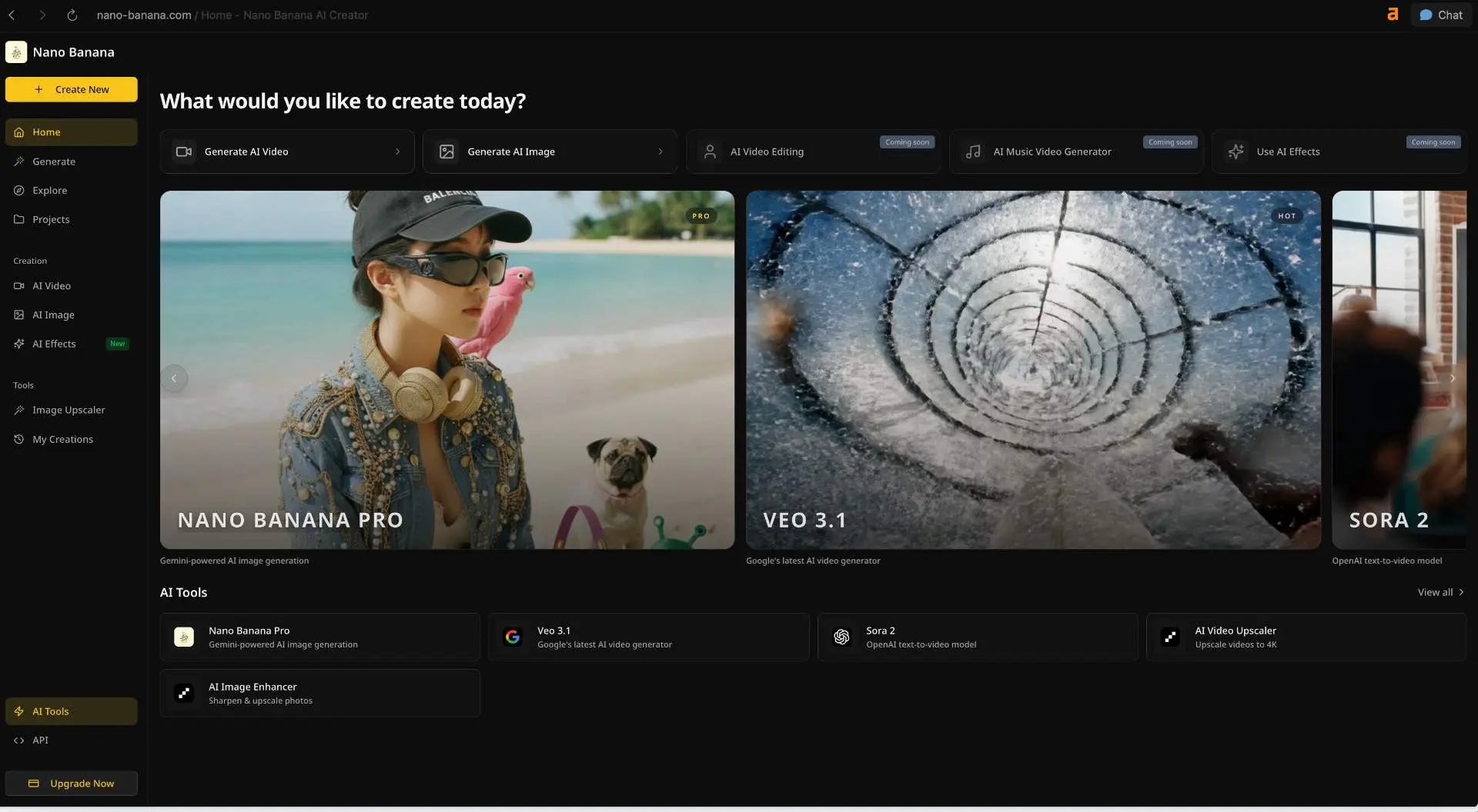 Screenshot 1 of Nano Banana AI