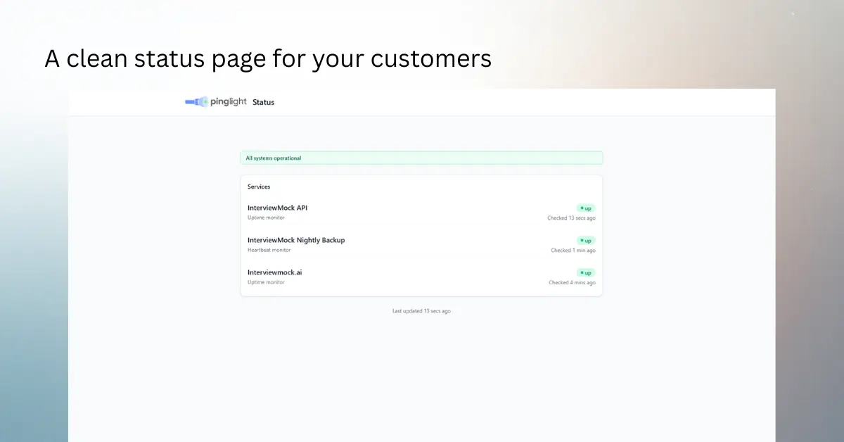 Screenshot 5 of Pinglight