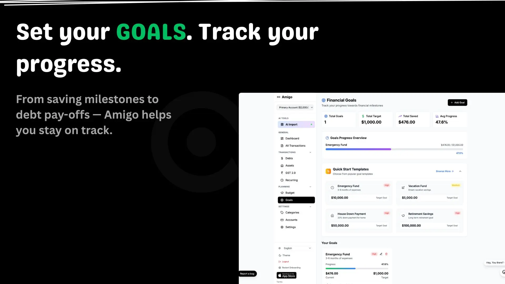 Screenshot 10 of Amigo AI - Expense Tracker