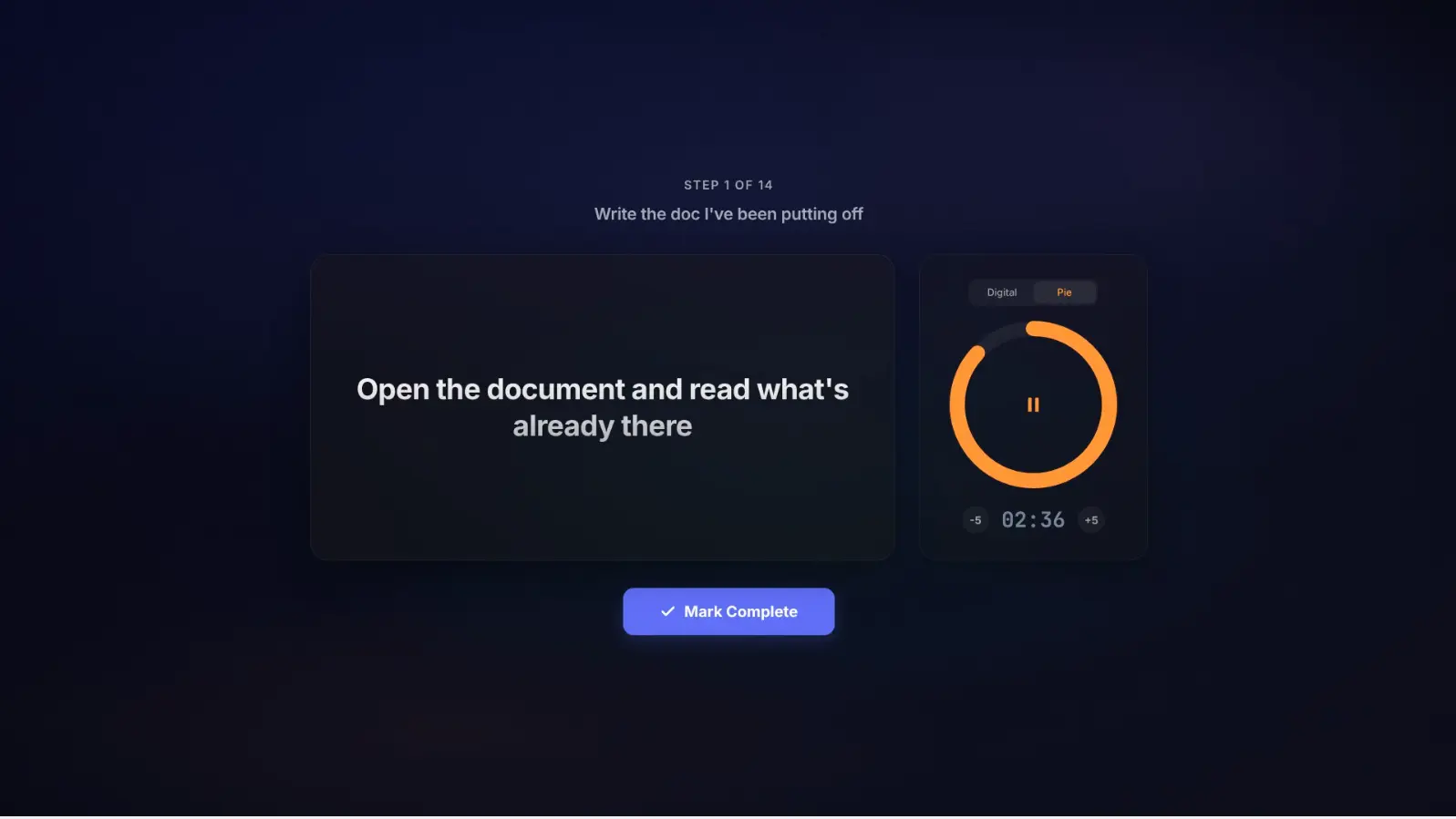 Screenshot 3 of HealUp - Finish What Matters