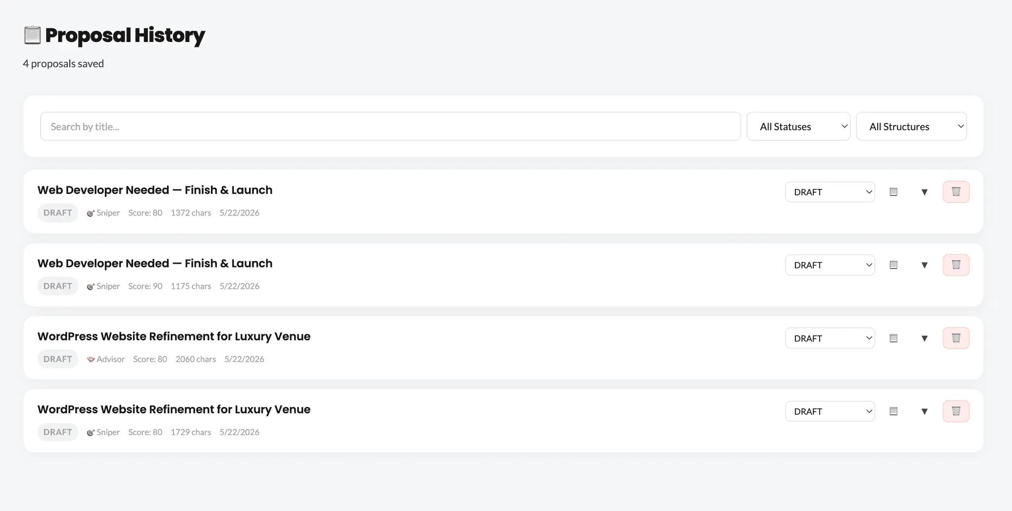 Screenshot 3 of UpworkScribe