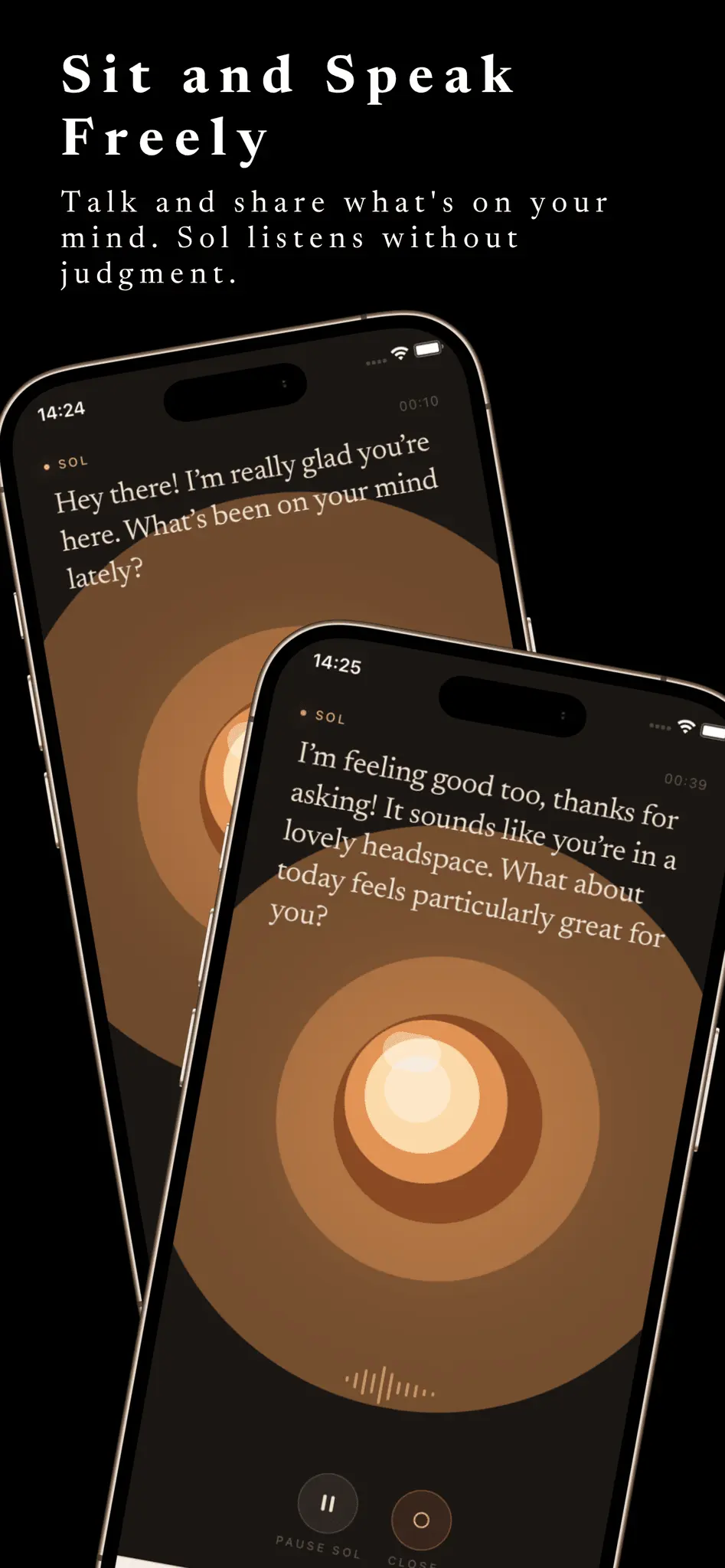 Screenshot 1 of Presente - Voice AI Companion