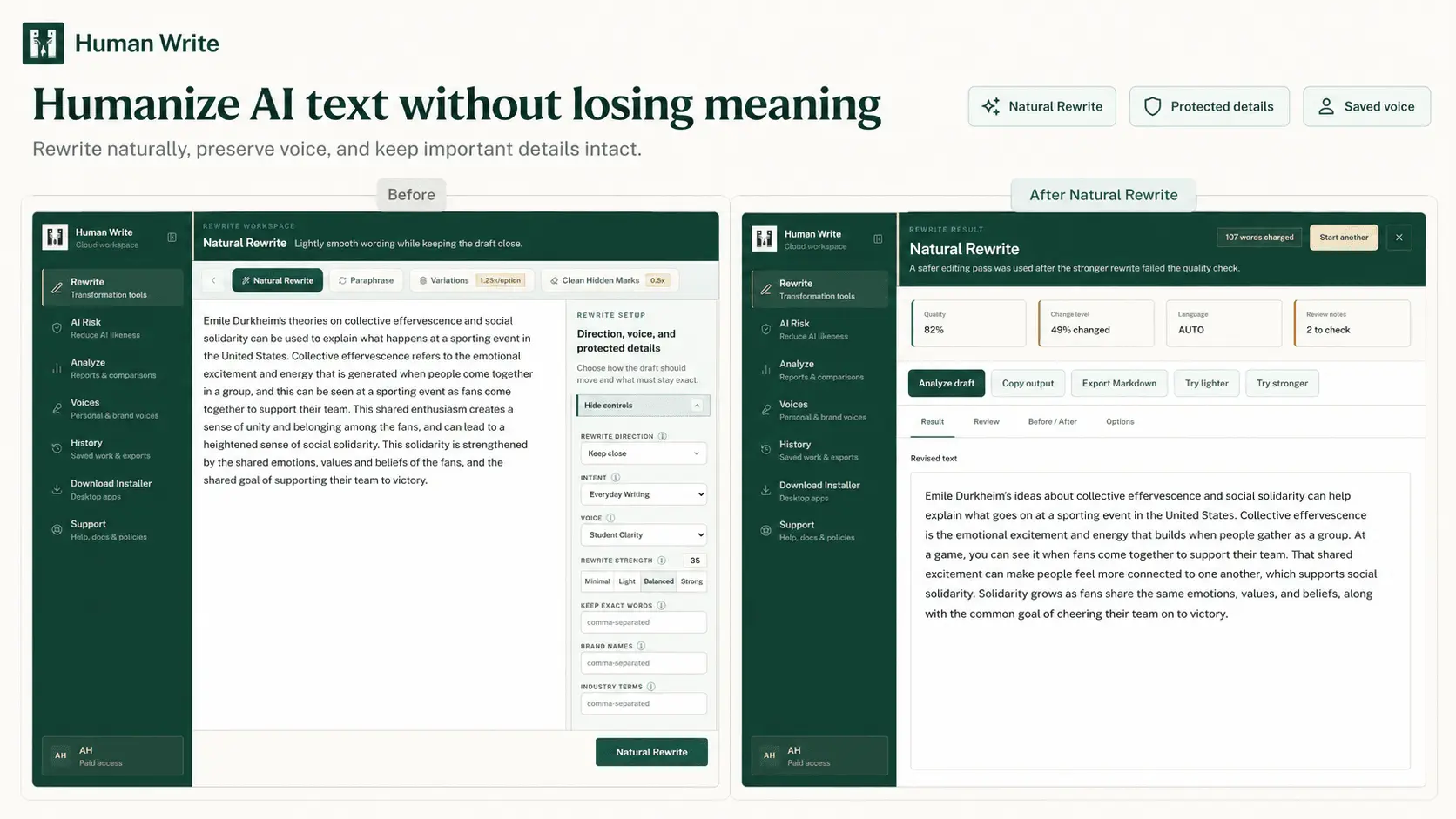 Screenshot 4 of Human Write