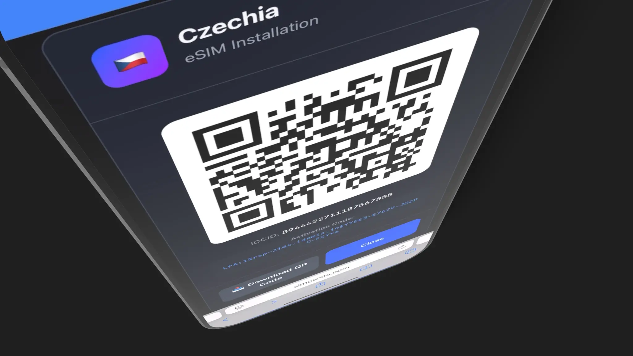 Screenshot 5 of Global eSIM for Travelers – Simcardo