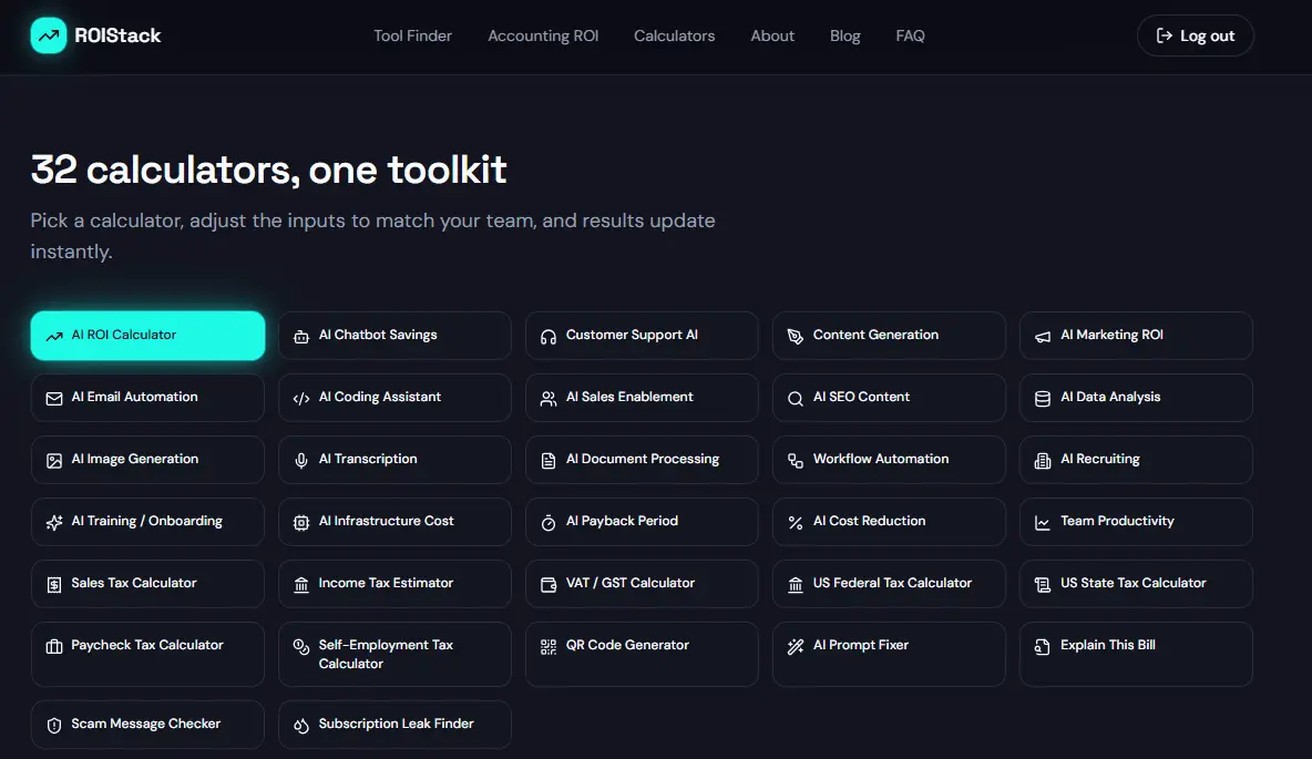 Screenshot 1 of Roistack