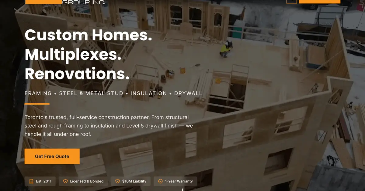 Screenshot 1 of Konstruction Group Inc