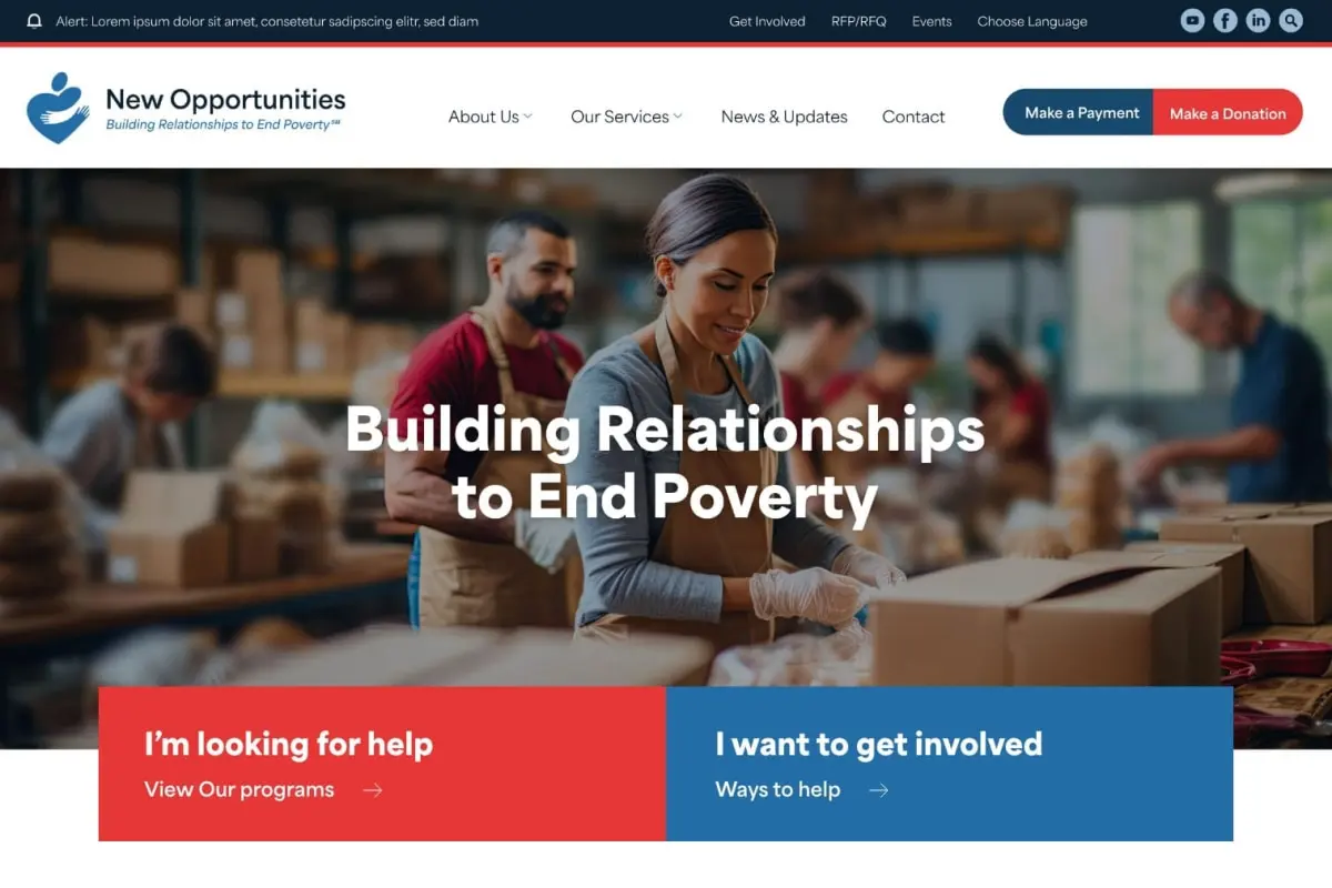 Screenshot 7 of Morweb - Nonprofit CMS Website Builder