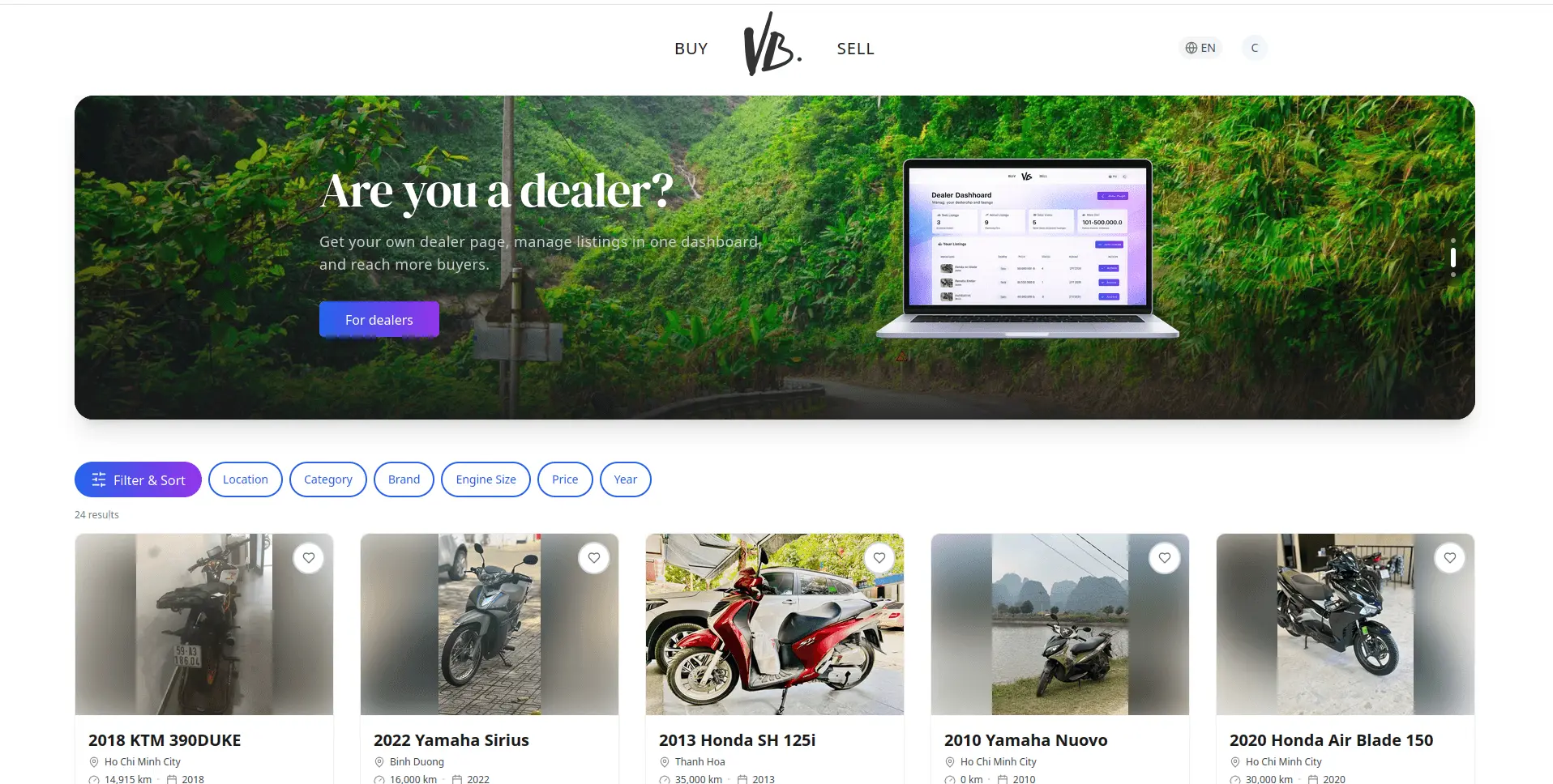 Screenshot 2 of Vietbikes