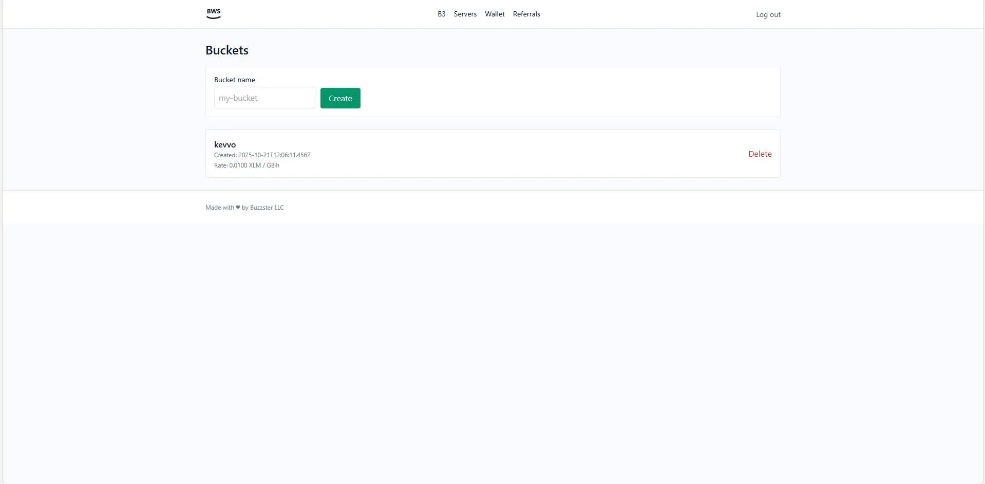 Screenshot 3 of Buzzster Web Services