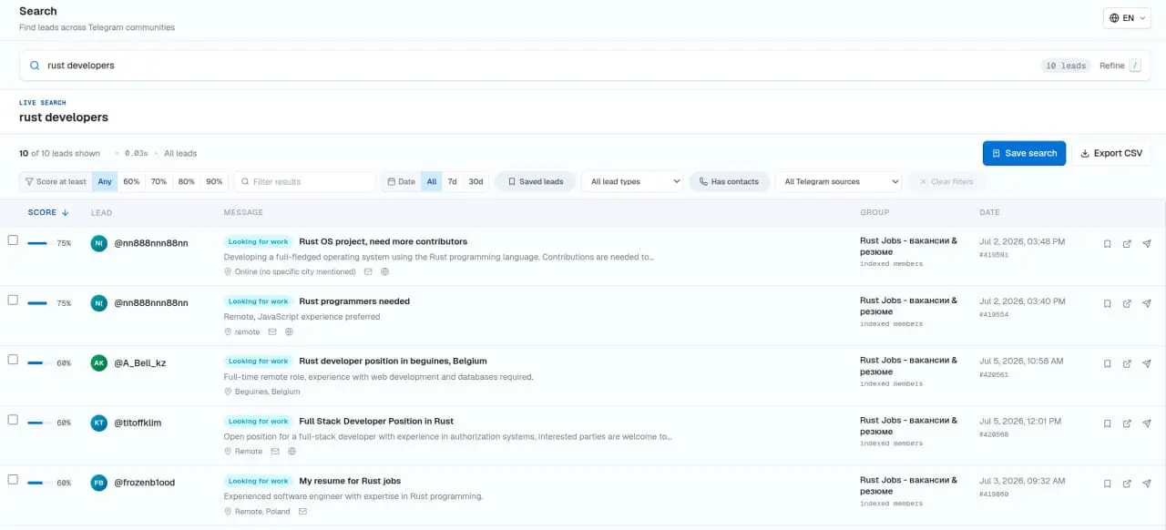 Screenshot 1 of Leadgram