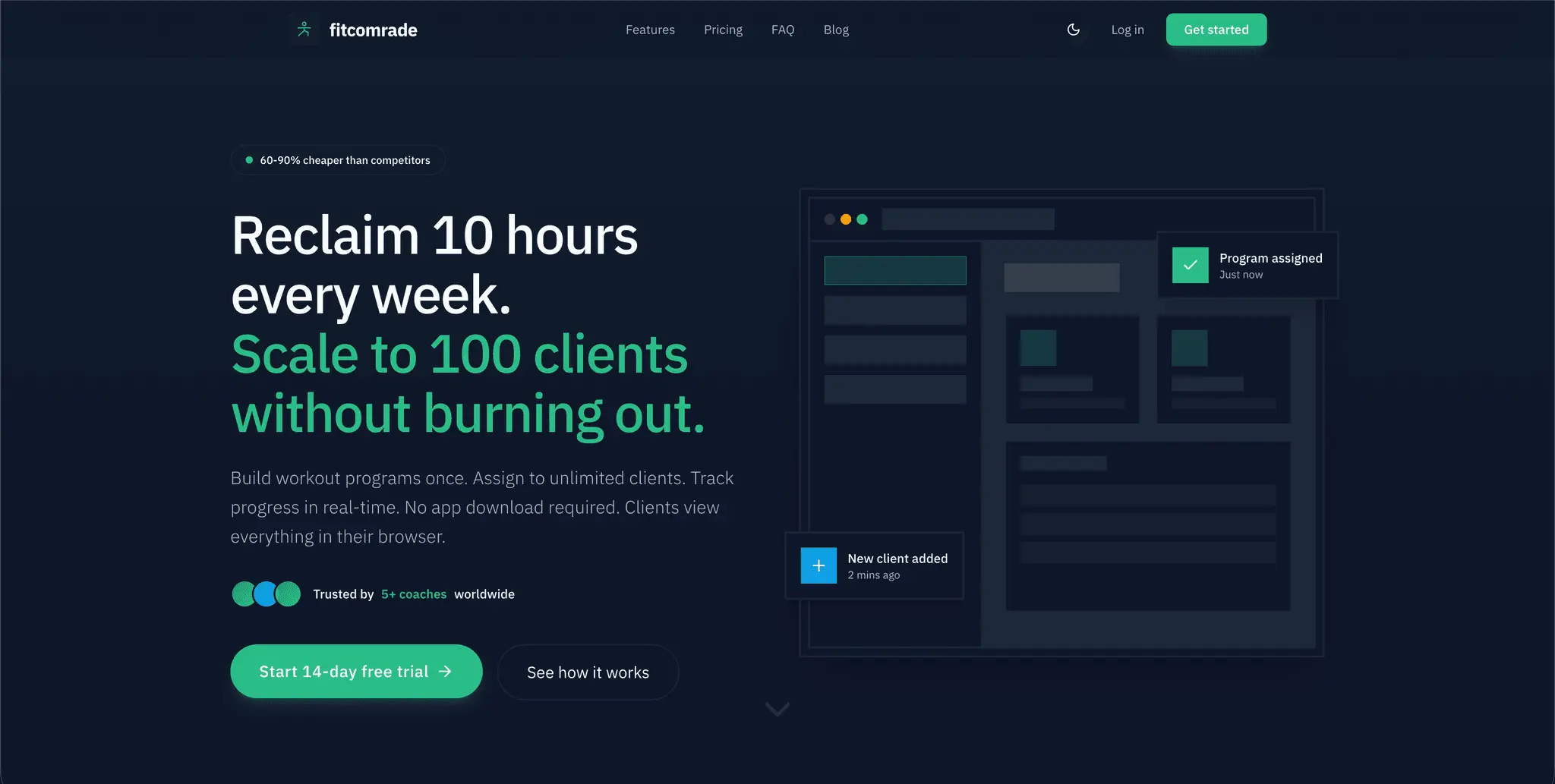 Screenshot 2 of fitcomrade
