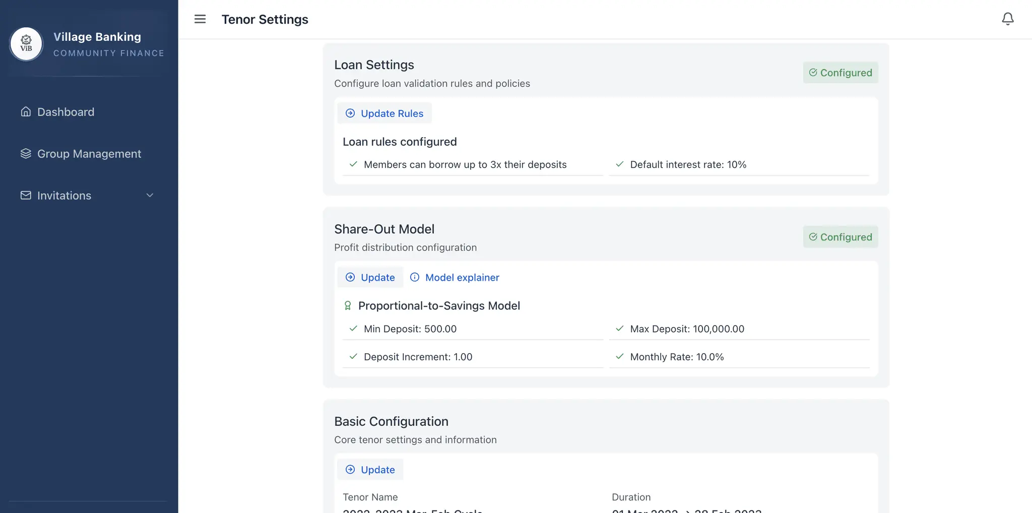 Screenshot 5 of ViB | Village Banking System