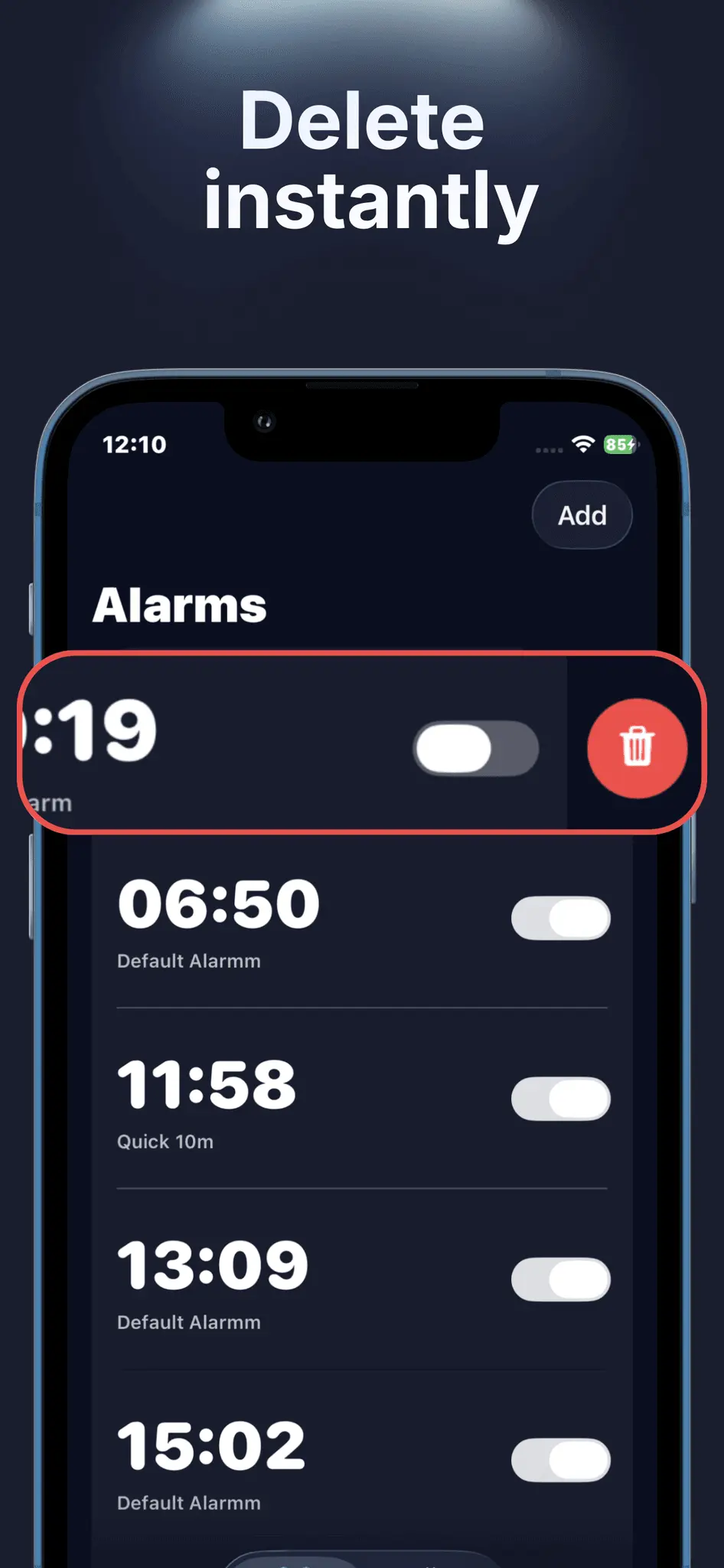 Screenshot 1 of Alarm Arcade: Beat the Clock