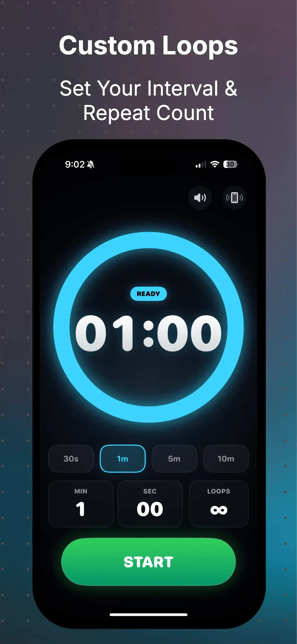 Screenshot 4 of Rerun Timer App