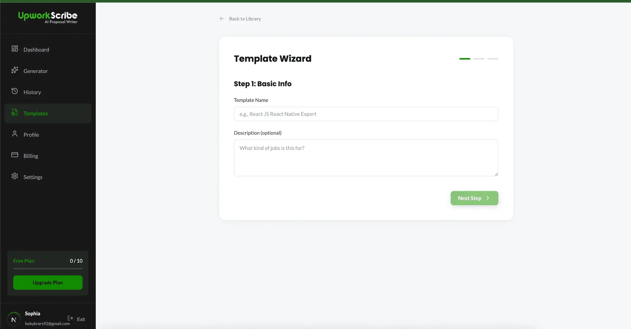 Screenshot 5 of UpworkScribe