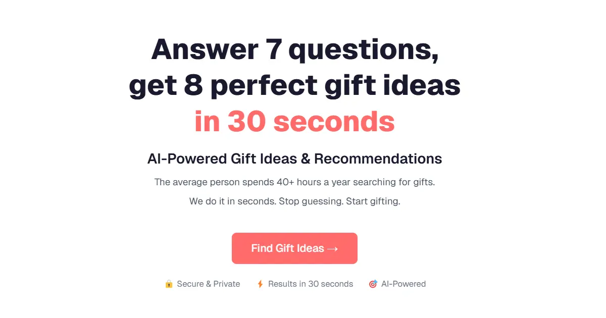 Screenshot 1 of Discover Gift Ideas