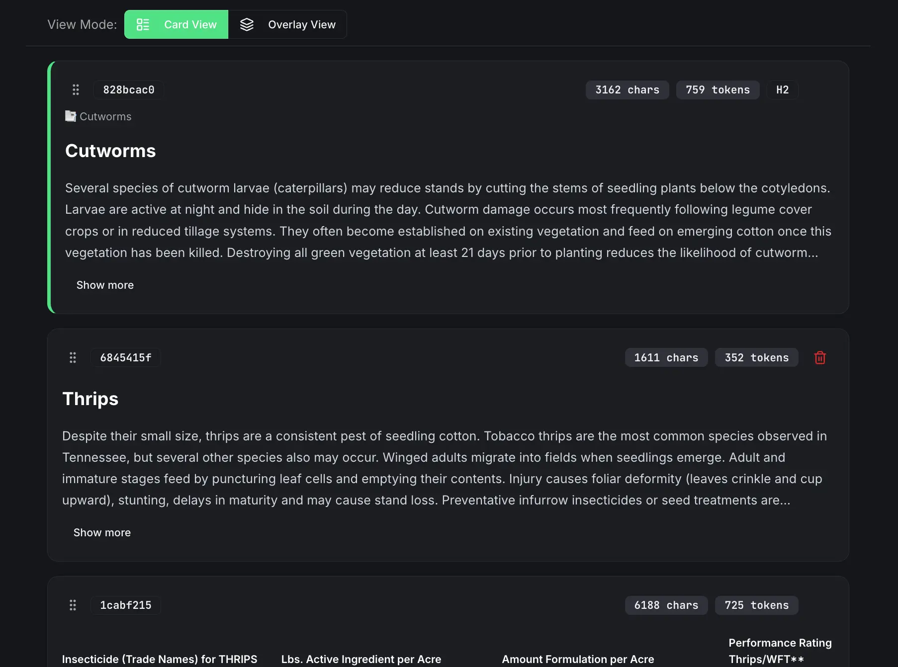 Screenshot 5 of ChunkForge — Contextual Document Studio